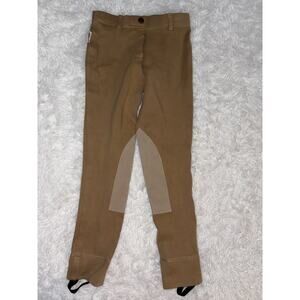 Equi Star Girls Sz. 10 Tan Riding Pants. Excellent Quality & Condition